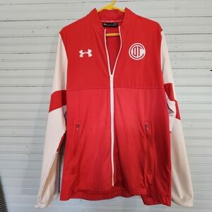 Under Armour Deportivo Toluca Futbol Club 100 Years Track Jacket Men's Size M